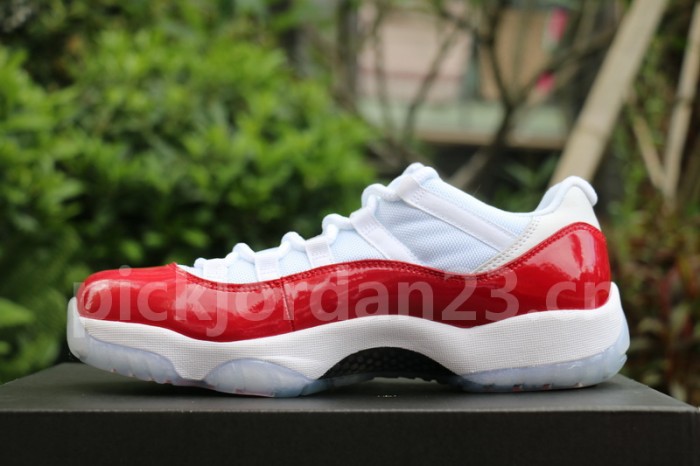 Authentic Air Jordan 11 Low “Varsity Red”