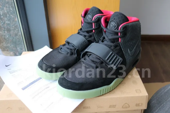 Authentic Nike Air Yeezy 2 “Solar Red”