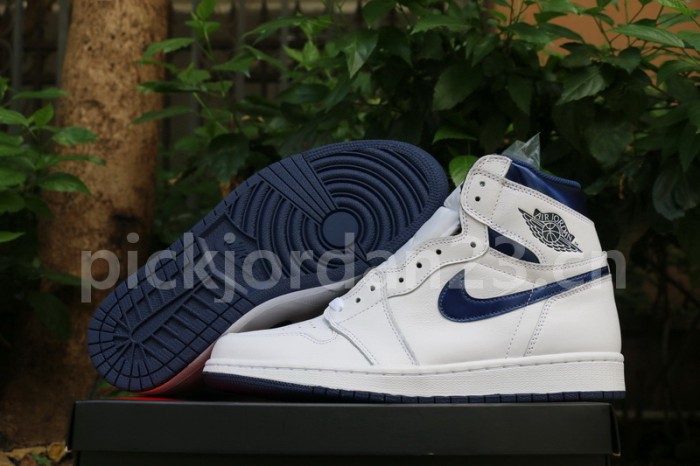 Authentic Air Jordan 1 OG “Metallic Navy”