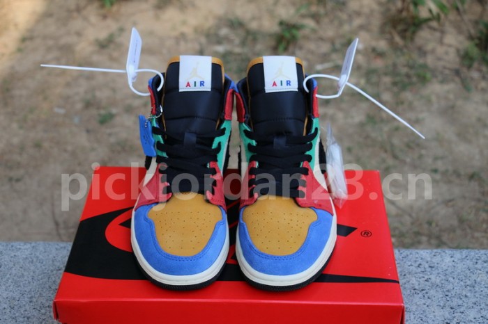 Authentic Blue The Great x Air Jordan 1 Mid “Fearless”