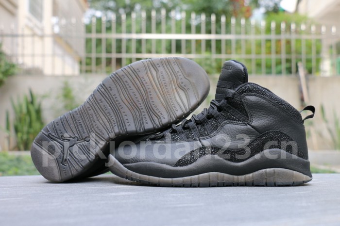 Authentic Air Jordan 10 “OVO” Black
