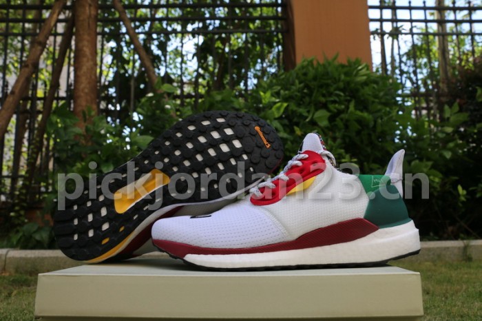 Authentic Pharrell Williams x AD Solar Hu Glide White