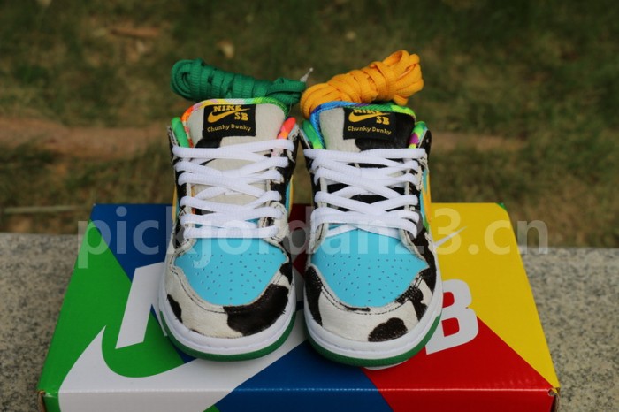 Authentic Ben & Jerry's x Nike SB Dunk Low Pro QS Kids shoes