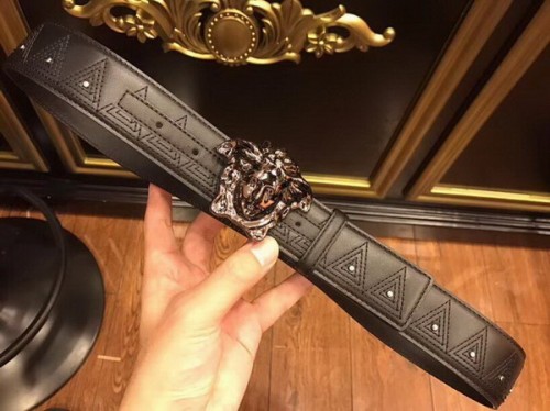 Super Perfect Quality Versace Belts(100% Genuine Leather,Steel Buckle)-236