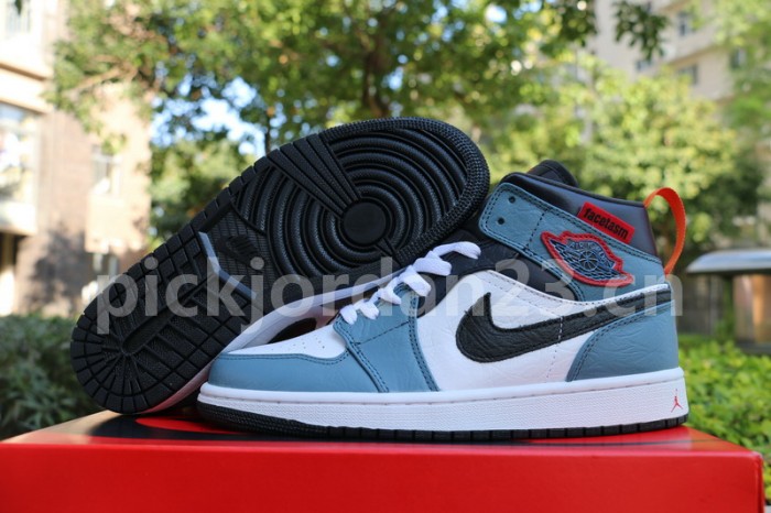 Authentic Facetasm x Air Jordan 1 Mid “Fearless”