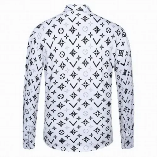 LV long sleeve shirt men-084(M-XXXL)