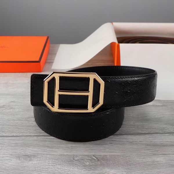 Super Perfect Quality Hermes Belts(100% Genuine Leather,Reversible Steel Buckle)-536