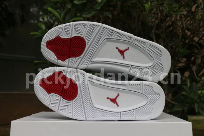 Authentic Air Jordan 4 “Red Metallic”