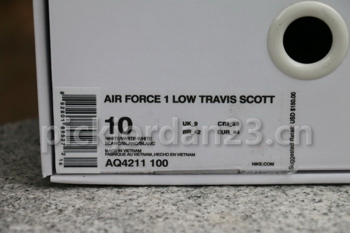 Authentic Travis Scott x Nike Air Force 1 Low