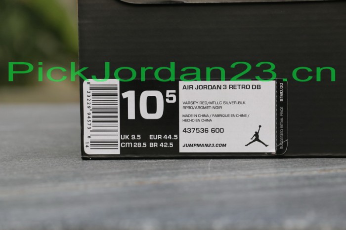 Authentic Air Jordan 3 Doernbecher