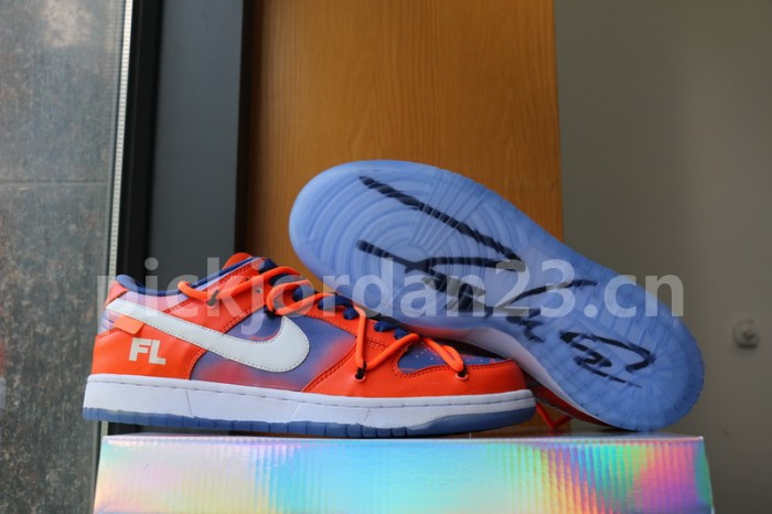 Authentic OFF-WHITE x Futura x Nike Dunk NYC