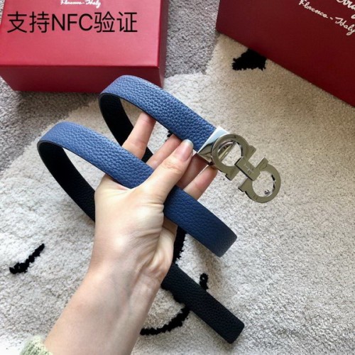 Super Perfect Quality Ferragamo Belts(100% Genuine Leather,steel Buckle)-1182