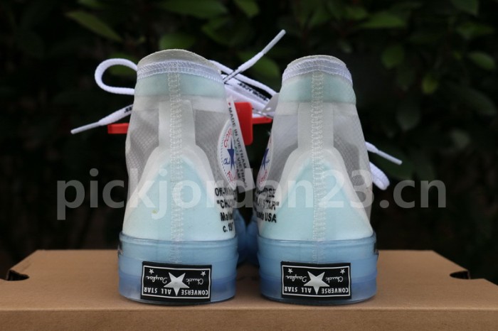Authentic OFF White x Converse Final version