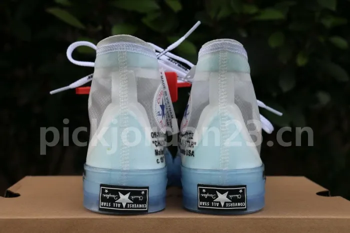 Authentic OFF White x Converse Final version