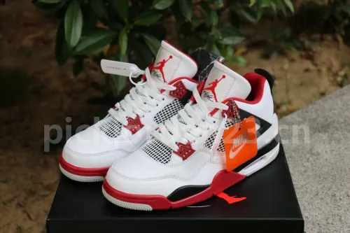 Authentic Air Jordan 4 “Fire Red” 2020