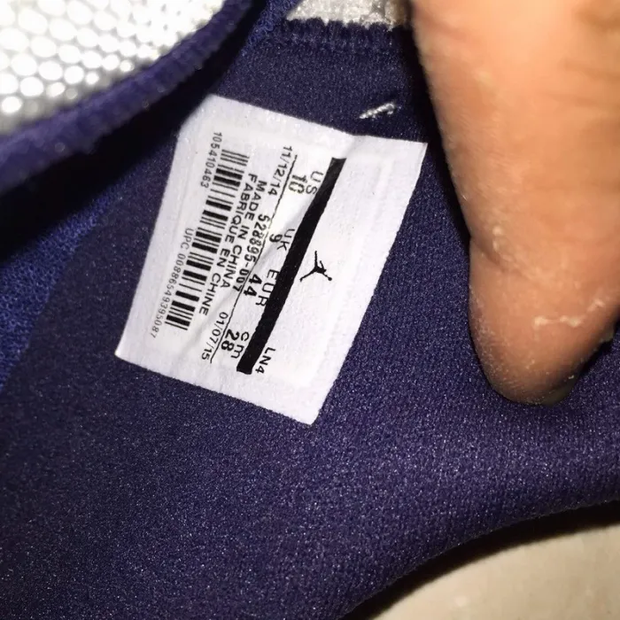 Authentic Air Jordan 11 Low “Georgetown” 2015 Fixed Version