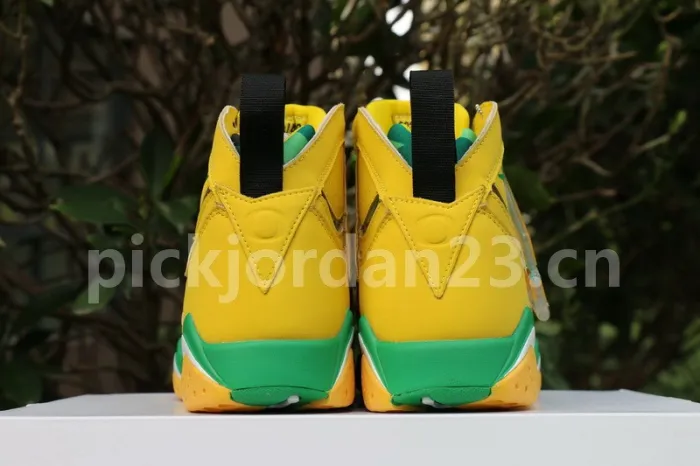 Authentic Air Jordan 7 PE Oregon Ducks
