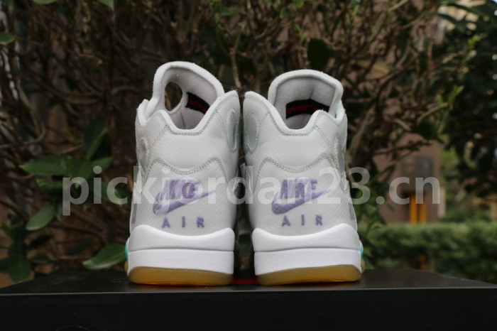 Authentic OFF-WHITE x Air Jordan 5 New