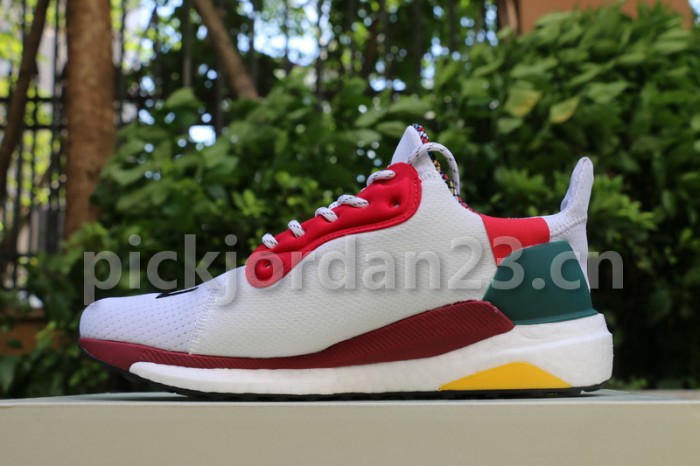 Authentic Pharrell Williams x AD Solar Hu Glide White