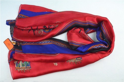 Hermes Silk Scarf AAA-064