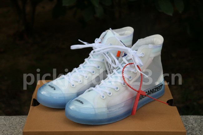 Authentic OFF White x Converse Final version