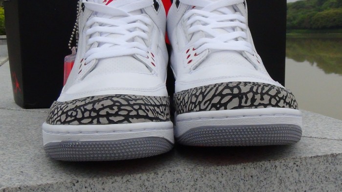 Authentic Air Jordan 3'88 “White Cement”