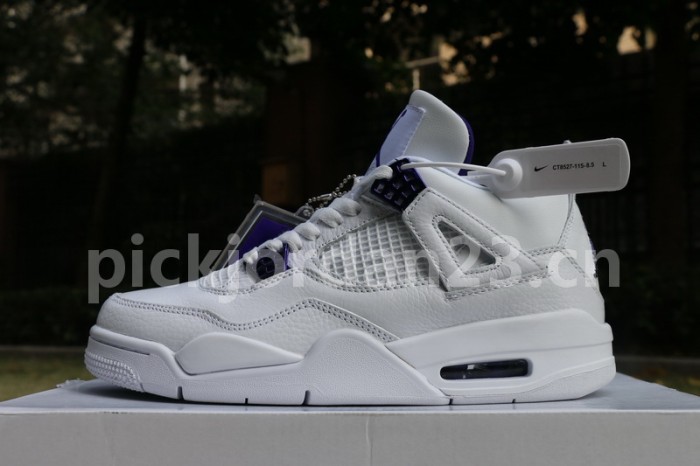 Authentic Air Jordan 4 “Purple Metallic”