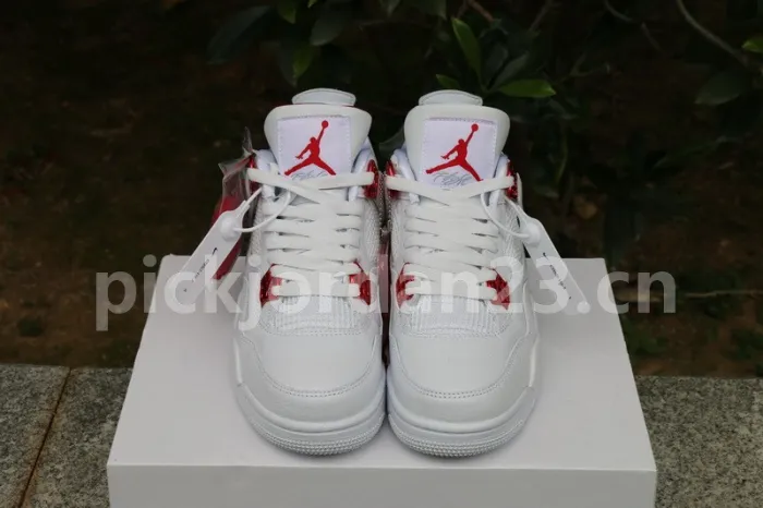 Authentic Air Jordan 4 “Red Metallic”