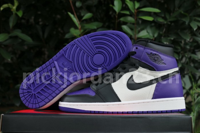 Authentic Air Jordan 1 “Court Purple”