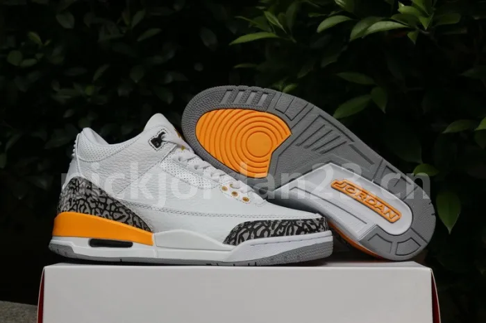 Authentic Air Jordan 3 WMNS “Laser Orange”