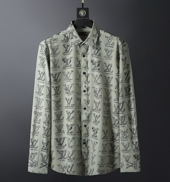 LV long sleeve shirt men-157(M-XXXL)