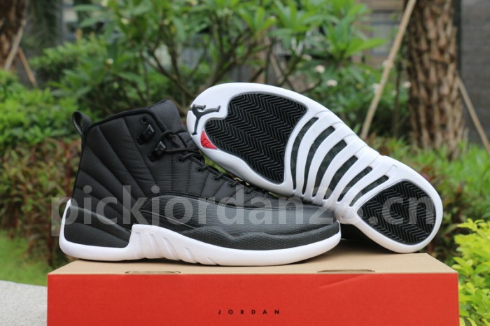 Authentic Air Jordan 12 “Black Nylon”