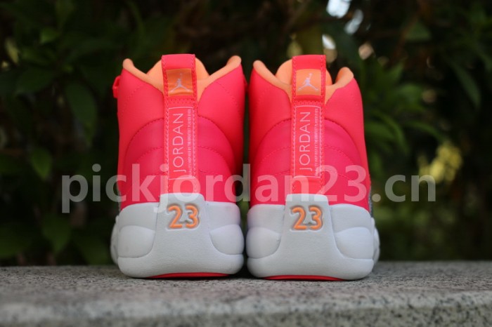 Authentic Air Jordan 12 GS “Hot Punch”