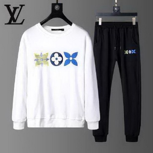 LV long sleeve men suit-091(M-XXXL)