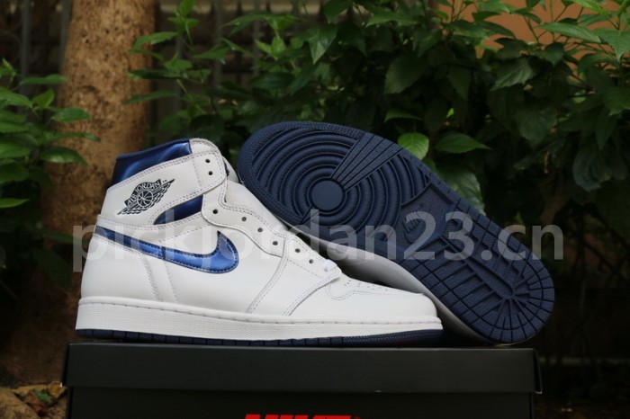 Authentic Air Jordan 1 OG “Metallic Navy”