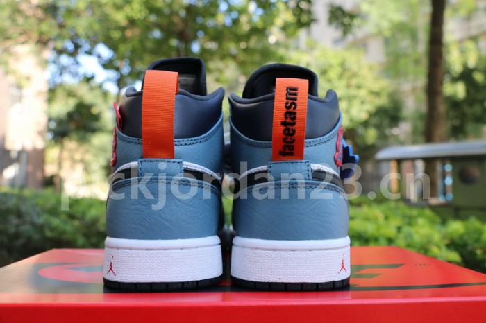 Authentic Facetasm x Air Jordan 1 Mid “Fearless”