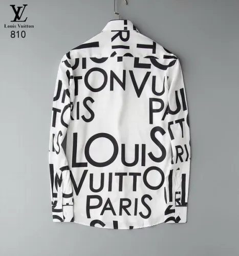 LV long sleeve shirt men-098(M-XXXL)