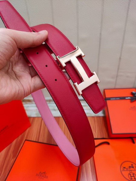 Super Perfect Quality Hermes Belts(100% Genuine Leather,Reversible Steel Buckle)-588