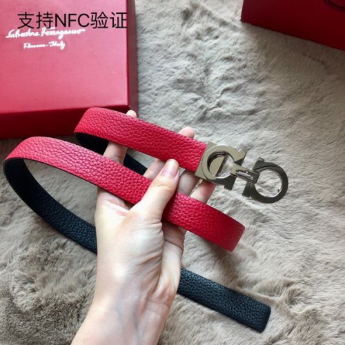 Super Perfect Quality Ferragamo Belts(100% Genuine Leather,steel Buckle)-1361