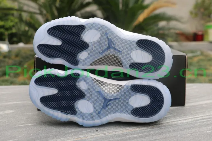 Authentic Air Jordan 11 Low “Georgetown” 2015 Fixed Version