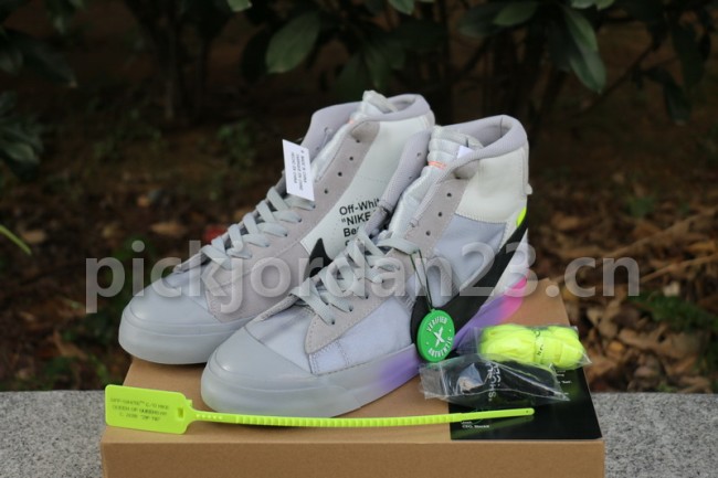 Authentic OFF-WHITE x Nike Blazer Studio Mid