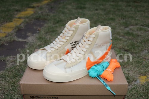Authentic OFF-WHITE x Nike Blazer Mid “All Hallow’s Eve”