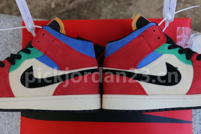 Authentic Blue The Great x Air Jordan 1 Mid “Fearless”