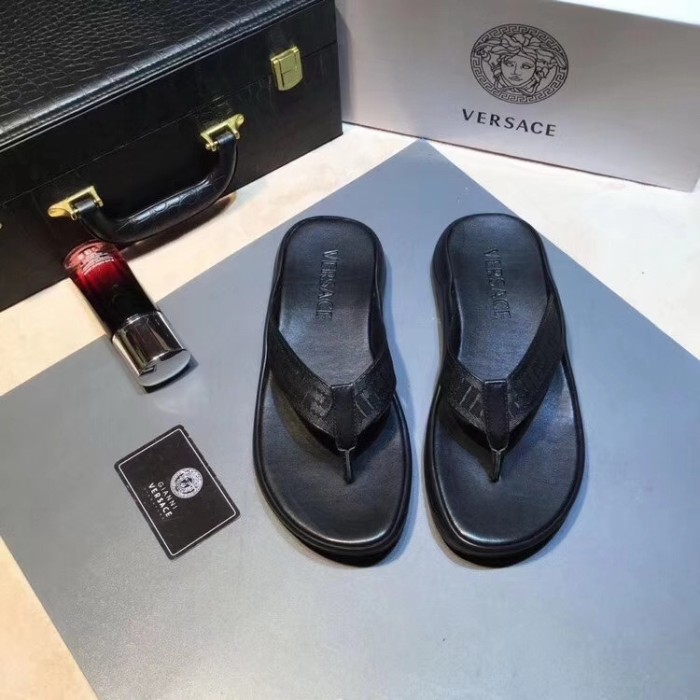 Versace men slippers AAA-097