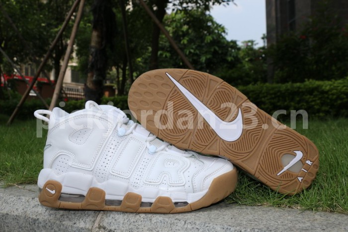 Authentic Nike Air More Uptempo “White Gum”
