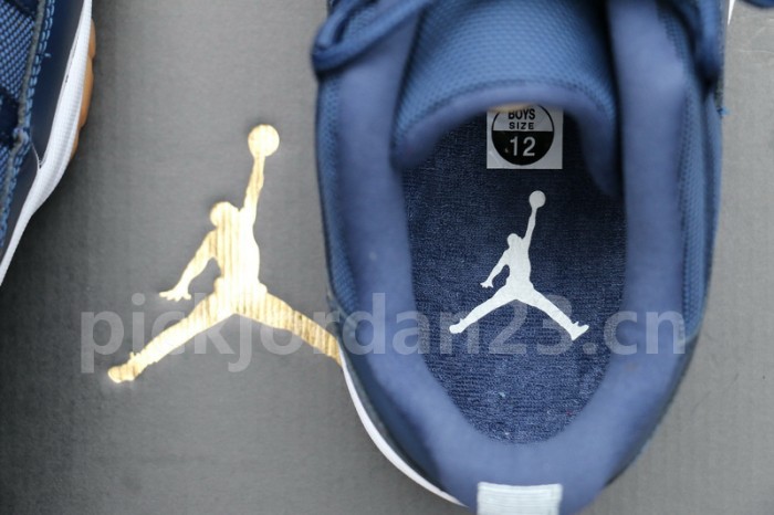 Authentic Air Jordan 11 Low “Navy”