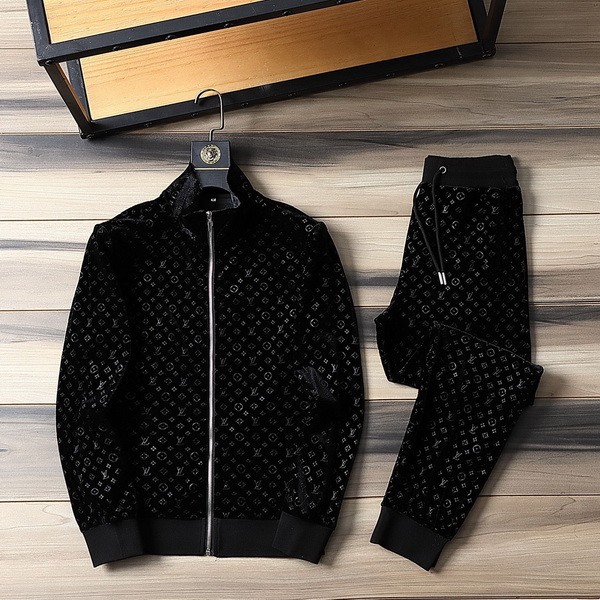 LV long sleeve men suit-234(M-XXXL)