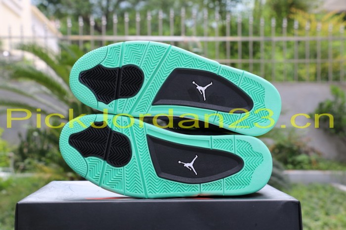 Authentic Air Jordan 4 “Green Glow”