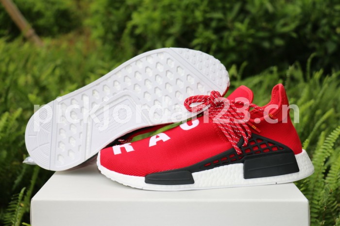 Authentic AD Human Race NMD x Pharrell Williams Red