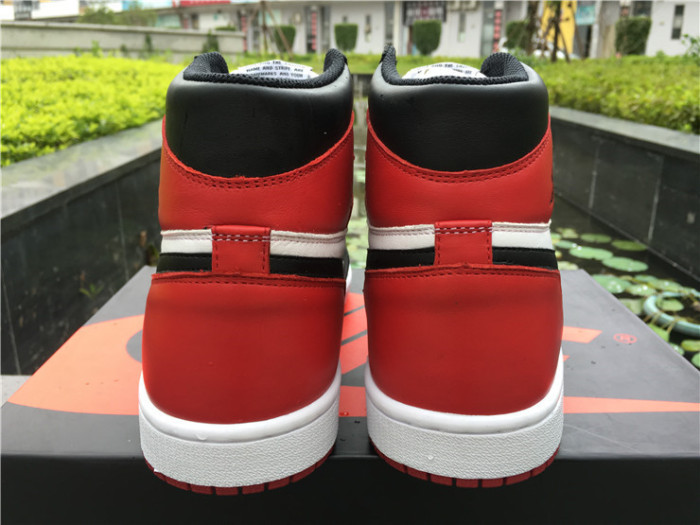 Super Max Perfect Jordan 1 Black Toe 2016